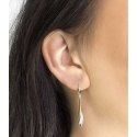 Beneto Fashion silver dangle earrings AGUC1070L Beneto Fashion silver dangle earrings AGUC1070L