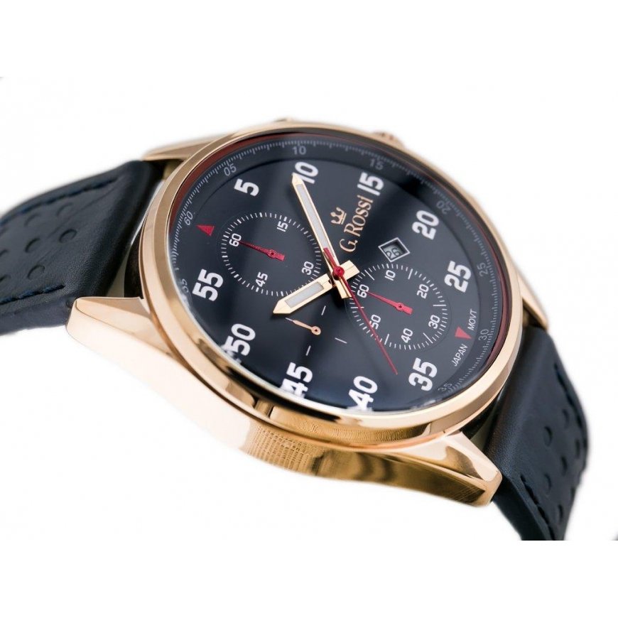 Laikrodis vyrams G. ROSSI - 7116A (zg215f) + dėžutė – 3
