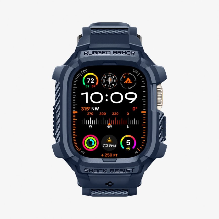 Spigen Rugged Armor Pro Mälukaardi karp Meresinine Termoplast-polüuretaan (TPU)