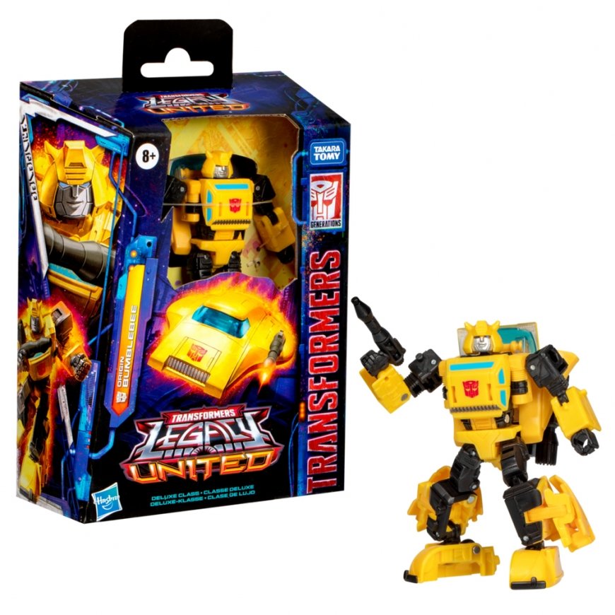 Hasbro Transformers: Legacy Deluxe Class Origin Bumblebee – 3