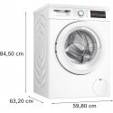 Bosch Serie 6 WUU28T22 washing machine Front-load 9 kg 1400 RPM White Bosch Serie 6 WUU28T22 washing machine Front-load 9 kg 1400 RPM White