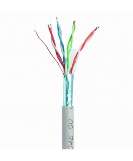 Gembird 305m Cat5e FTP tinklo kabelis Pilka F/UTP (FTP)