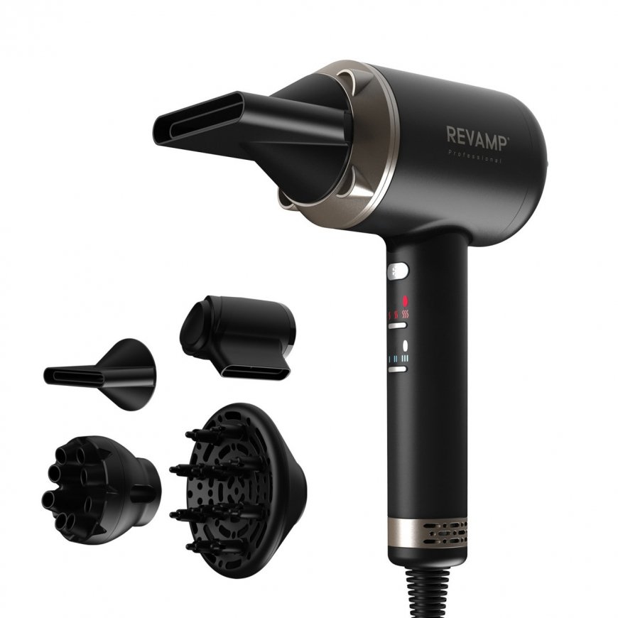 Revamp Enigma PRECISION matu žāvētājs Melns