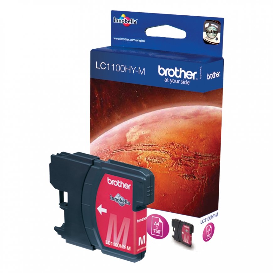 Brother LC-1100HYM Ink Cartridge tindikassett 1 tk Originaal Magenta