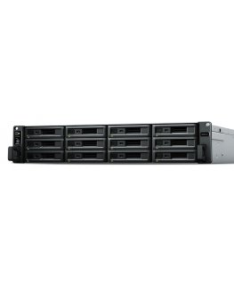 Synology RackStation RS3621XS+ võrkupääsu- ja varundusserver Säilitusserver Püstik (2U) Intel® Xeon® D-1541 8 GB DDR4 Must