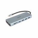 DICOTA D32065 sąsajos šakotuvas USB 3.2 Gen 1 (3.1 Gen 1) Type-C Sidabras DICOTA D32065 sąsajos šakotuvas USB 3.2 Gen 1 (3.1 Gen 1) Type-C Sidabras