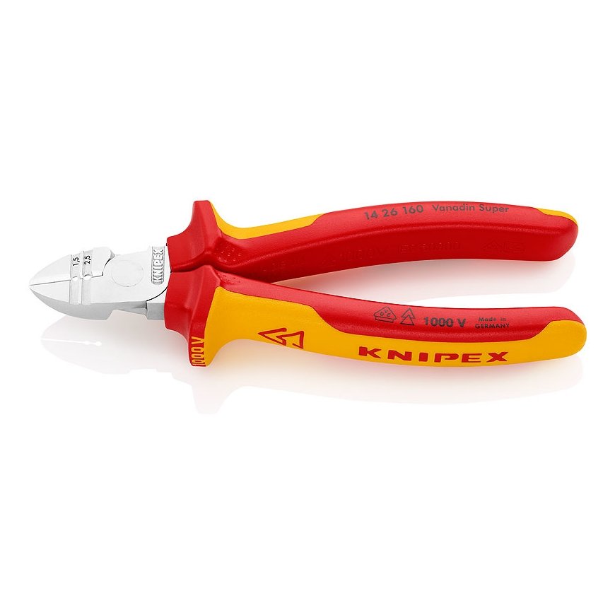 Knipex 14 26 160 juhtmekaabits Punane, Kollane