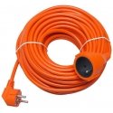 Blow PR-160 power extension cord 1 outlet with grounding 20 m orange (3x1.5 mm)