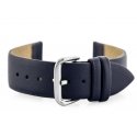 Pacific Blue W86 leather watch strap - navy blue - 20mm Pacific Blue W86 leather watch strap - navy blue - 20mm