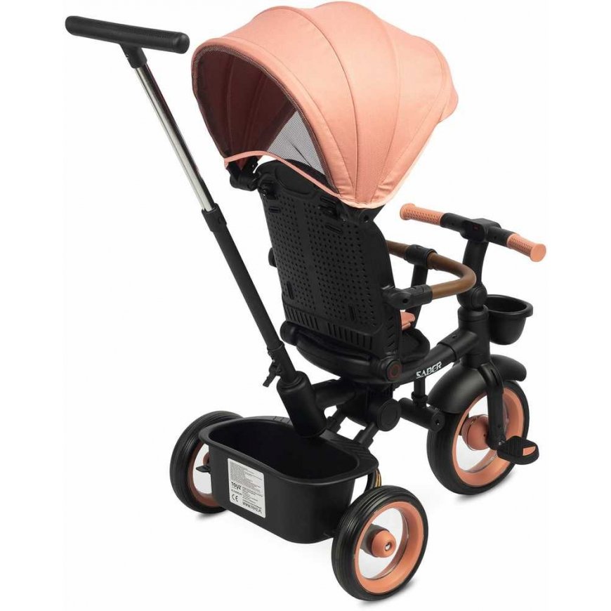 Toyz By Caretero Sabre - 3in1 tricycle | Light pink – 2