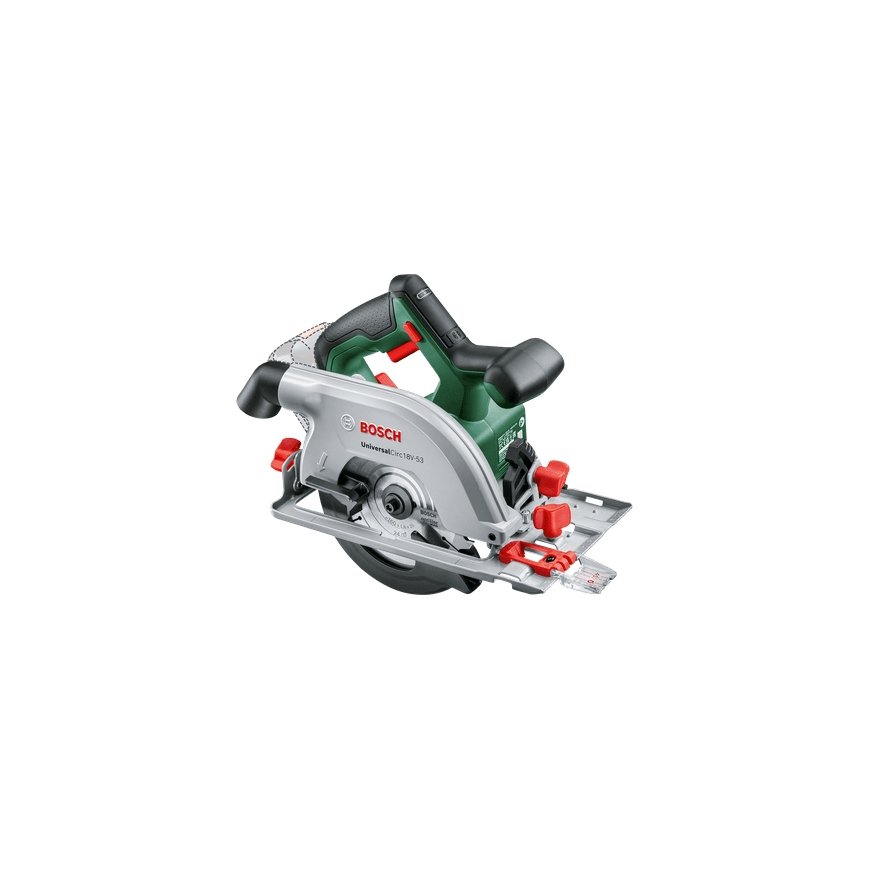 Bosch Circ 18V-53 16 cm Melns
