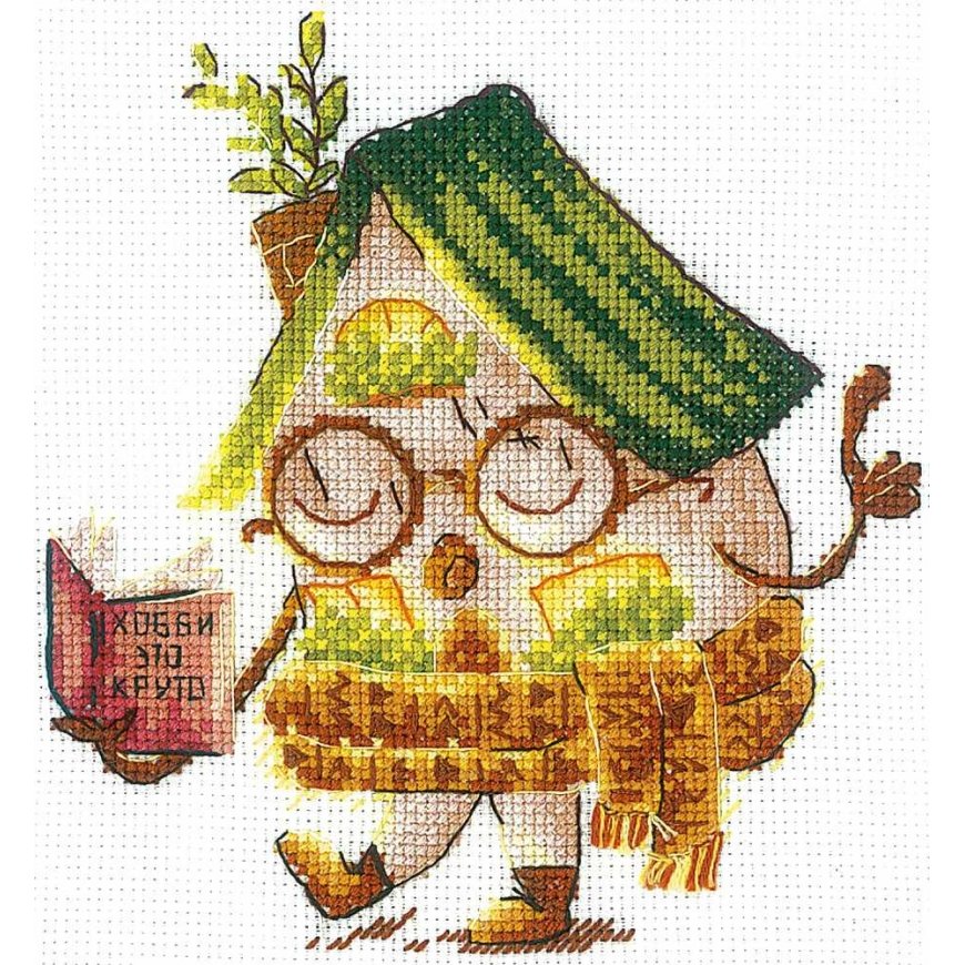 Beldizart Cross-stitch kit "House. Reader" SAND-32