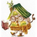 Beldizart Cross-stitch kit "House. Reader" SAND-32 Beldizart Cross-stitch kit "House. Reader" SAND-32