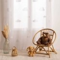 Atmosphera NUAGE children's room curtains, cloud pattern, 140 x 240 cm Atmosphera NUAGE children's room curtains, cloud pattern, 140 x 240 cm