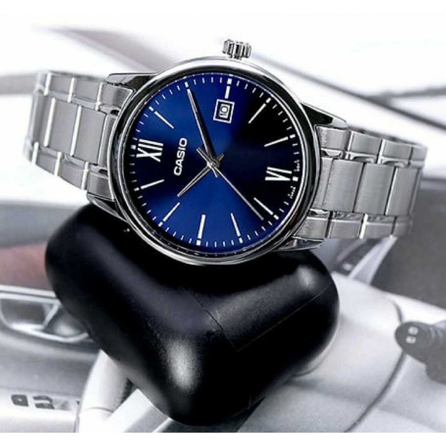 Men's watch CASIO MTP-V002D-2B3 + BOX – 2