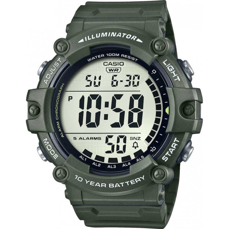 Laikrodis vyrams CASIO SPORT ILLUMINATOR AE-1500WHX-3A + dėžutė