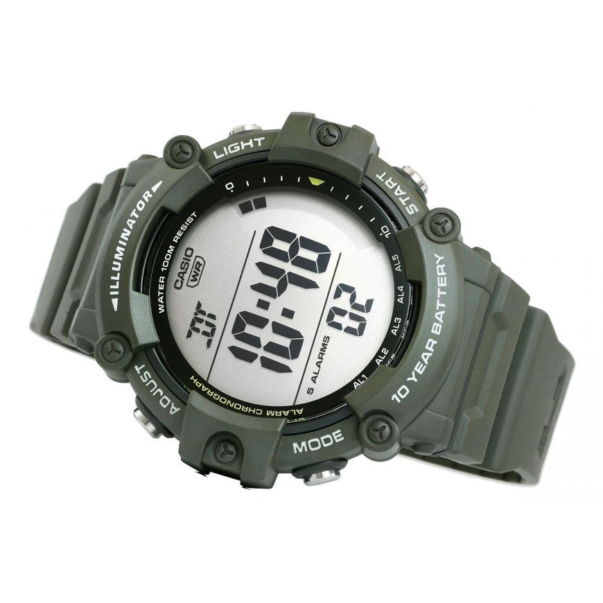 Laikrodis vyrams CASIO SPORT ILLUMINATOR AE-1500WHX-3A + dėžutė – 2