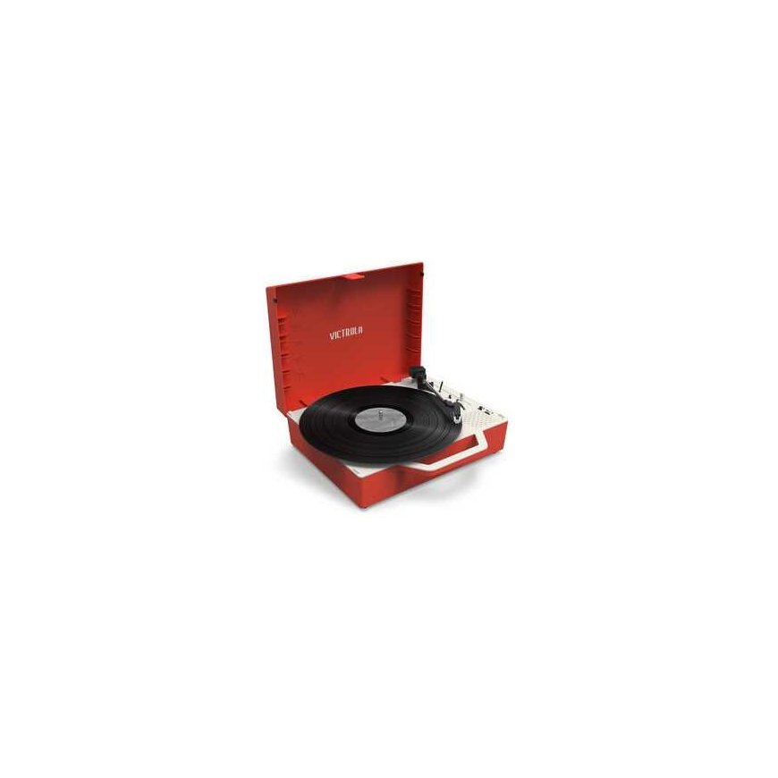Victrola VSC-725SB levysoitin, punainen