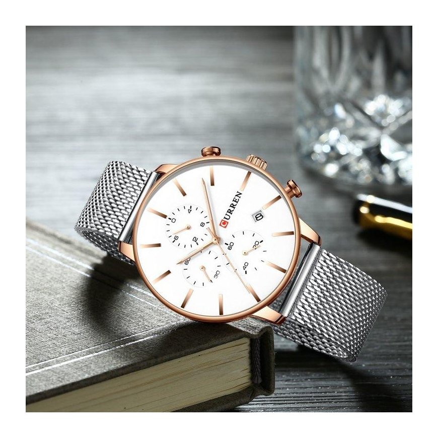 MEN'S WATCH CURREN 8339 (zc015b) – CHRONOGRAPH – 2