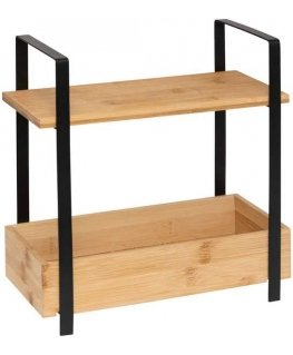 5five Simply Smart ORDERA kitchen countertop shelf with container, 30 x 14 x 30 cm