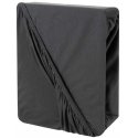Ruhhy Grey fitted sheet 180x200 cm