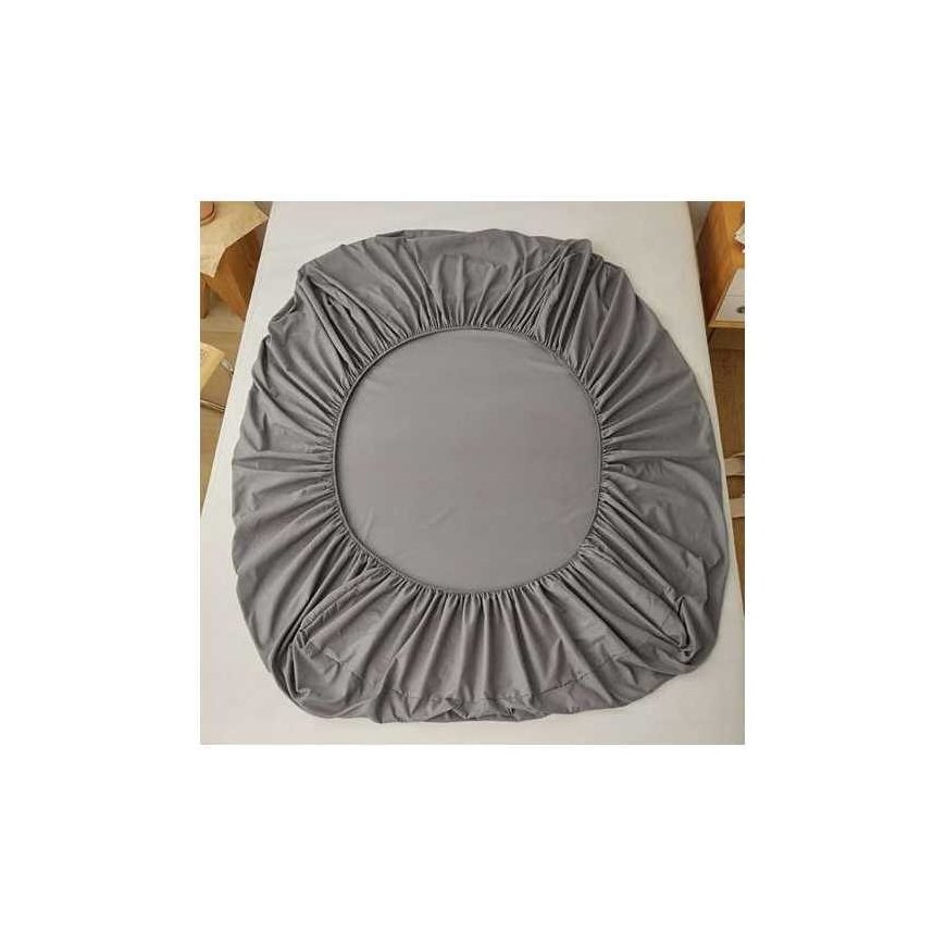 Ruhhy Grey fitted sheet 180x200 cm – 5