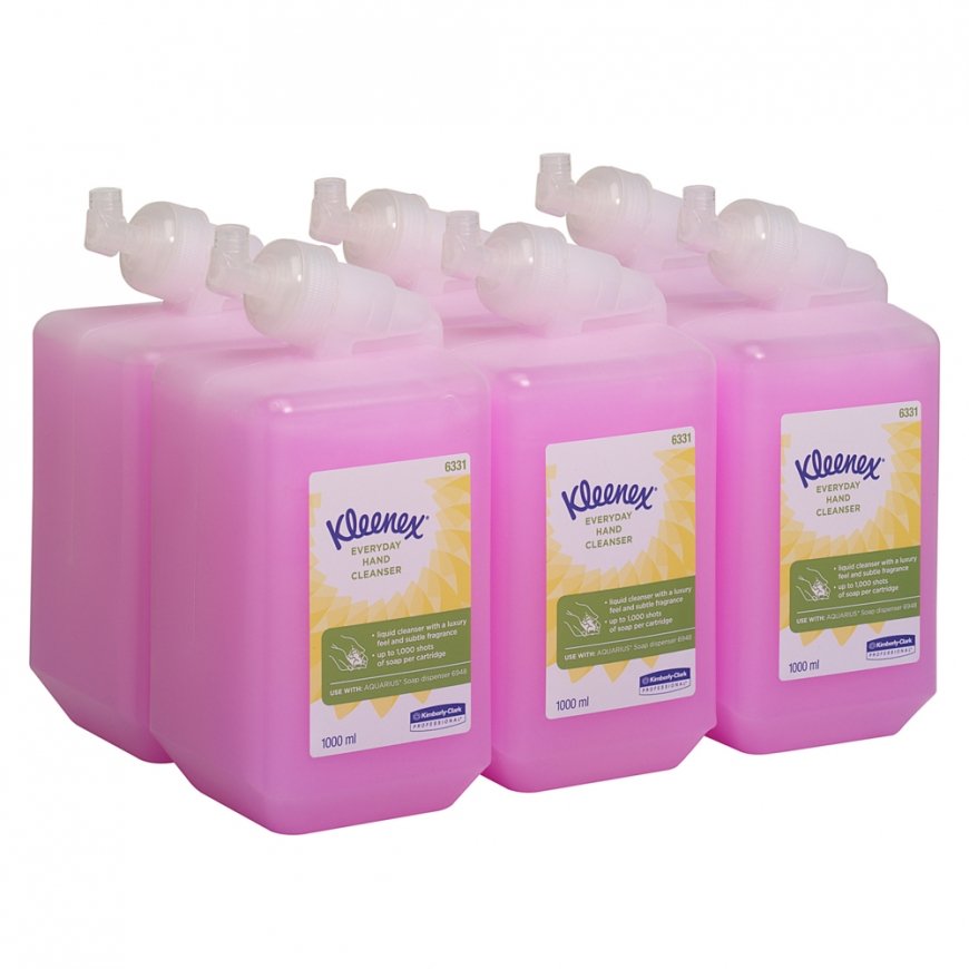 Kleenex 6331 ziepes 1000 ml Šķidrās ziepes 6 pcs