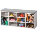 Shoe cabinet with seat, bleached wood, KESPER Shoe cabinet with seat, bleached wood, KESPER