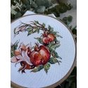 Beldizart Cross stitch kit "Pomegranate" SANG-09 Beldizart Cross stitch kit "Pomegranate" SANG-09
