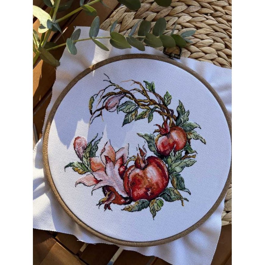 Beldizart Cross stitch kit "Pomegranate" SANG-09 – 4