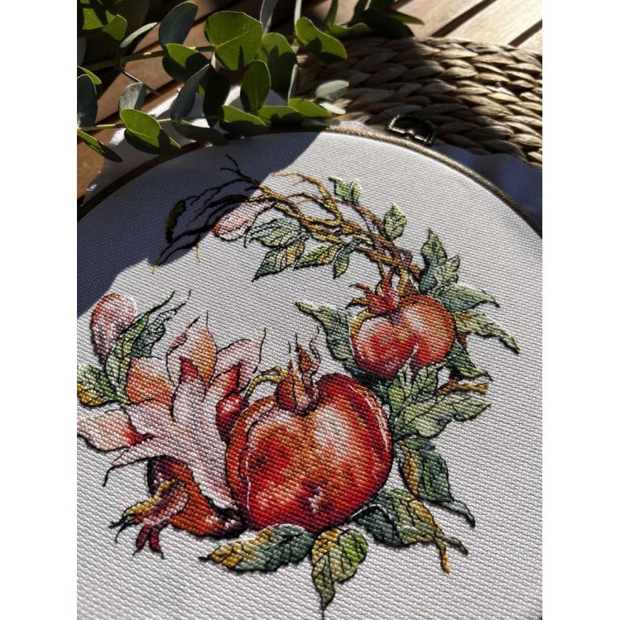 Beldizart Cross stitch kit "Pomegranate" SANG-09 – 5