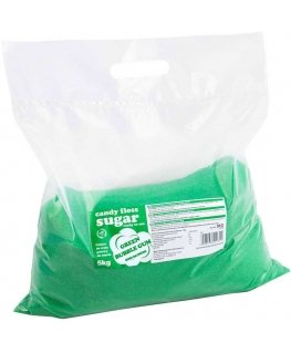 Gsg24 Värillinen vihreä hattara purukumimakulla 5kg