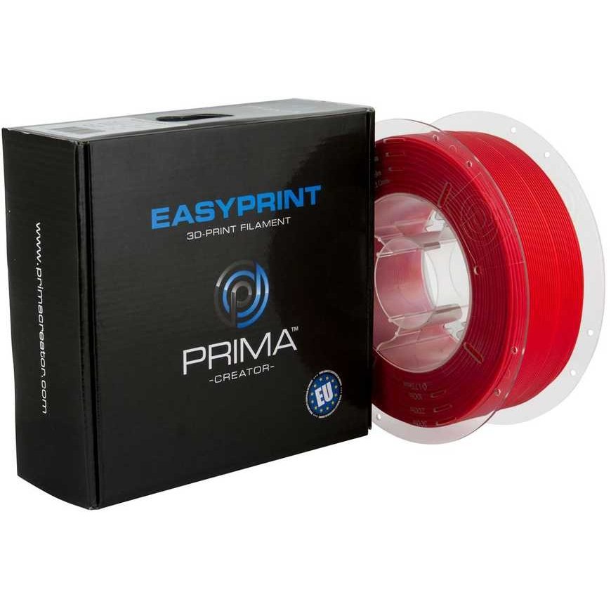 PrimaCreator 3D muovinen EasyPrint PLA 1,75mm 1kg - punainen – 3