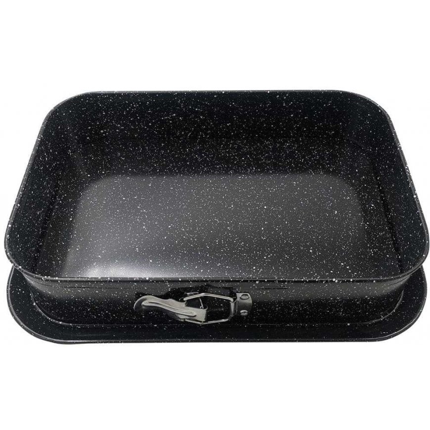 King Hoff Stačiakampė torto forma su nuimamu kraštu 39x27cm KINGHOFF KH-1786