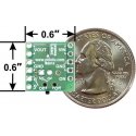 Mini jungiklis Slide MOSFET LV 2-20V/6A, su apsauga prieš atvirkštinę srovę, Pololu 2810 Mini jungiklis Slide MOSFET LV 2-20V/6A, su apsauga prieš atvirkštinę srovę, Pololu 2810