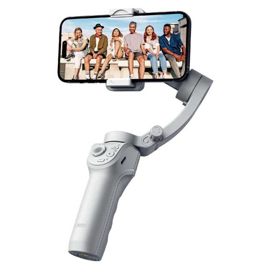 XO gimbal selfie stick Bluetooth tripod SS17 gray – 2