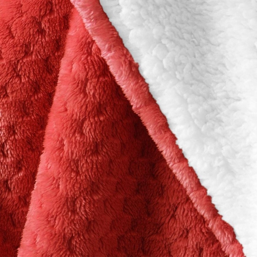 AmeliaHome Blanket SHLEEPY, 170X210 cm, color: red – 5