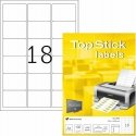 TopStick 8735 - tulostustarrat, 18-osainen, 63.5 x 46.6 mm TopStick 8735 - tulostustarrat, 18-osainen, 63.5 x 46.6 mm