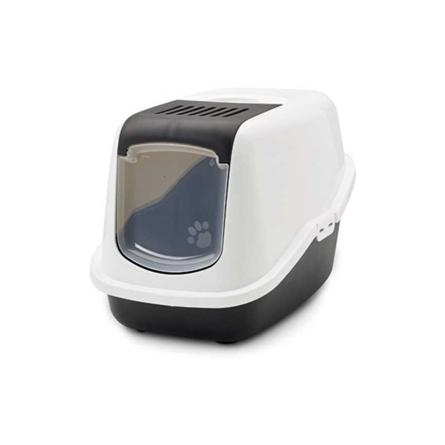 Savic Nestor cat toilet - hvid/sort