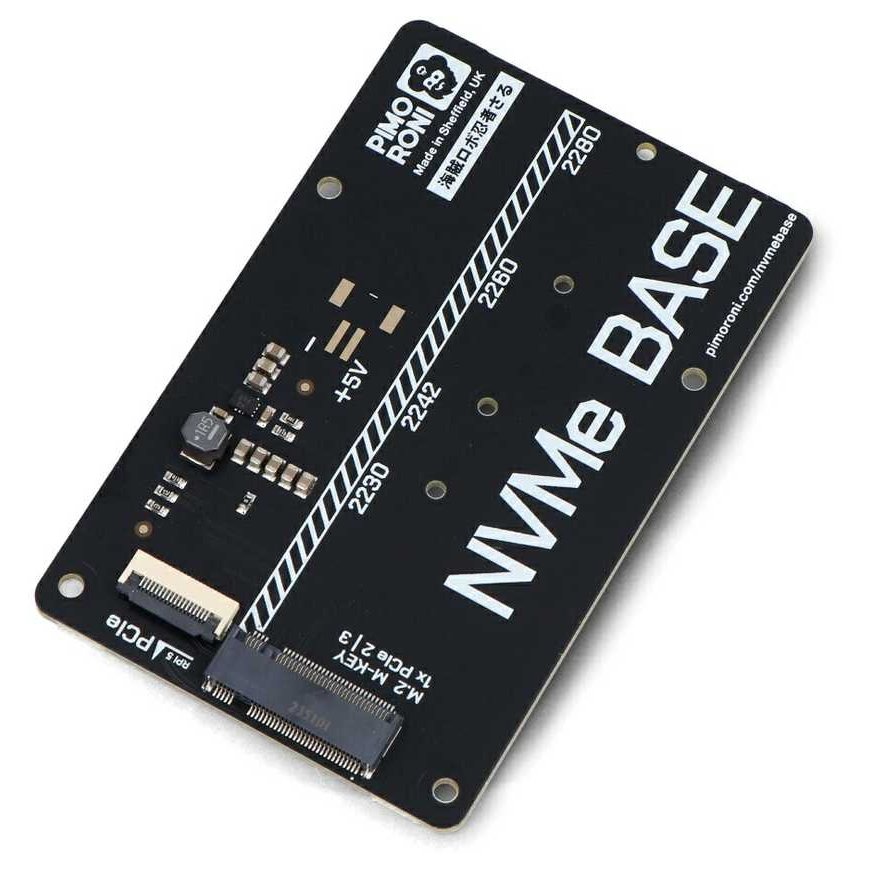 Pimoroni NVMe Base Expansion Board –