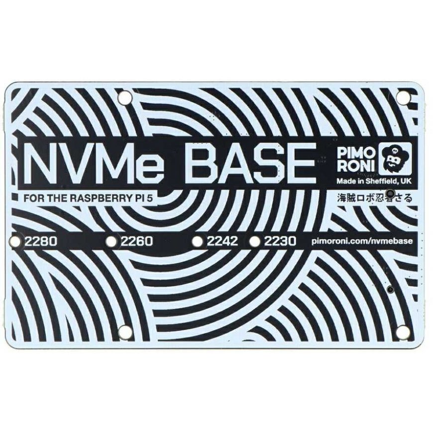 NVMe Base Expansion Board – Raspberry Pi 5:lle – Pimoroni PIM699 – 3