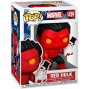 Funko POP figure Marvel Red Hulk with Snowman Funko POP figure Marvel Red Hulk with Snowman