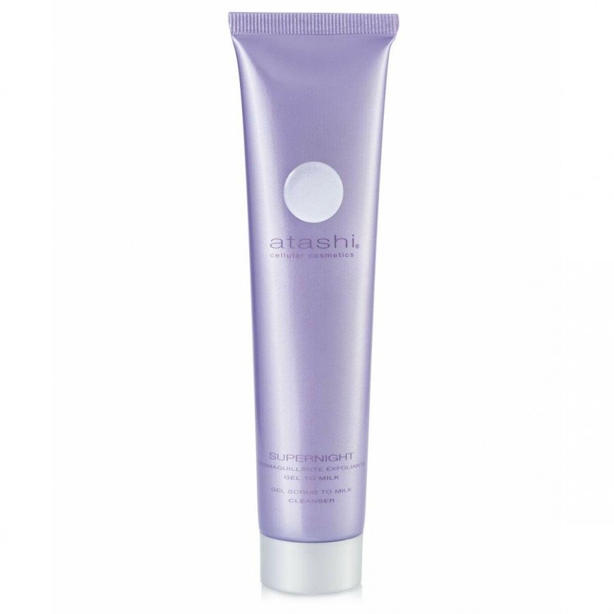Facial makeup remover Atashi Supernight Exfoliant Night 75 ml