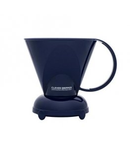 Clever Dripper - L 500ml Navy Blue + 100 Filters