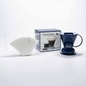 Clever Dripper - L 500 ml laivastonsininen + 100 suodatinta