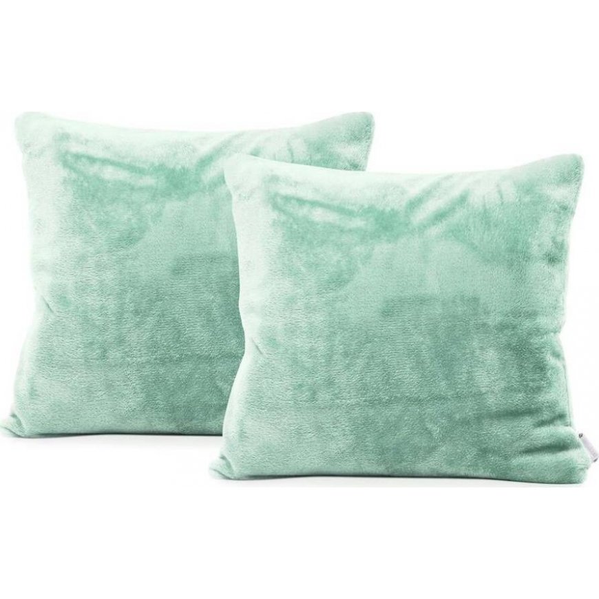 DecoKing Decorative pillowcase MIC PEPPERMINT 45x45*2