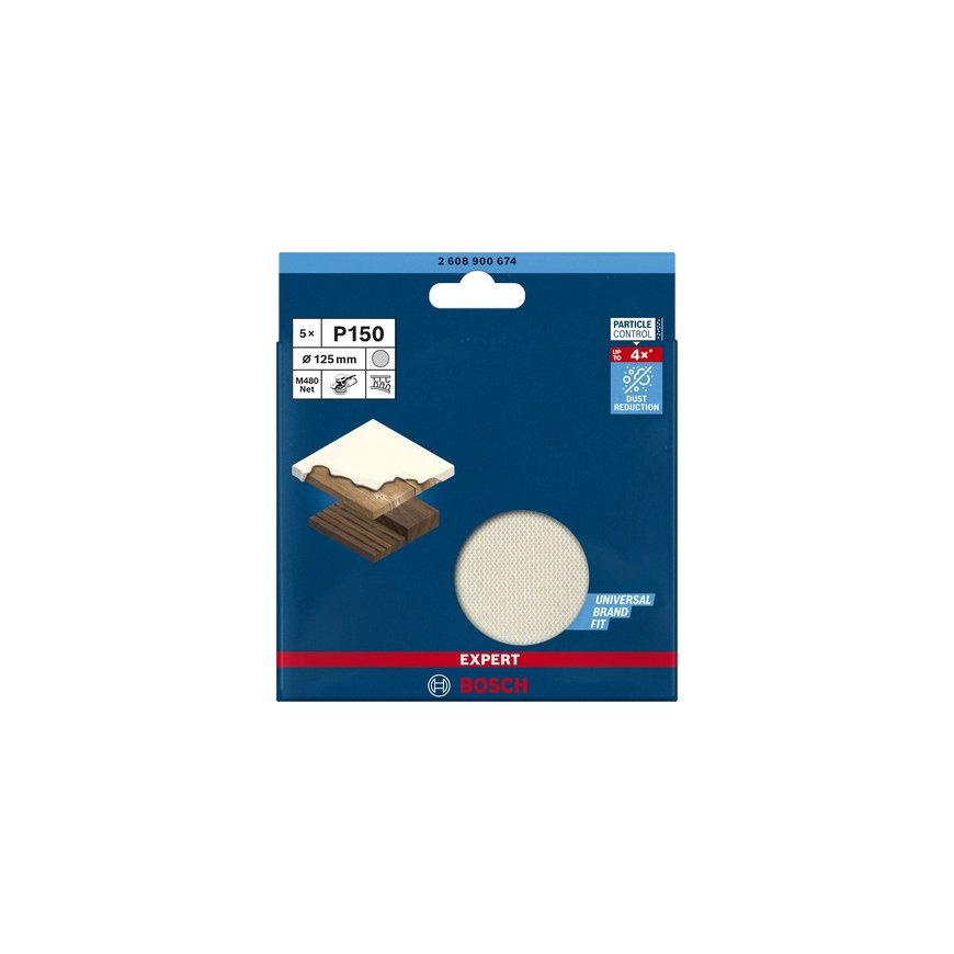Bosch 2 608 900 674 lihvimismasina lisatarvik 5 tk Krohvivõrk – 3