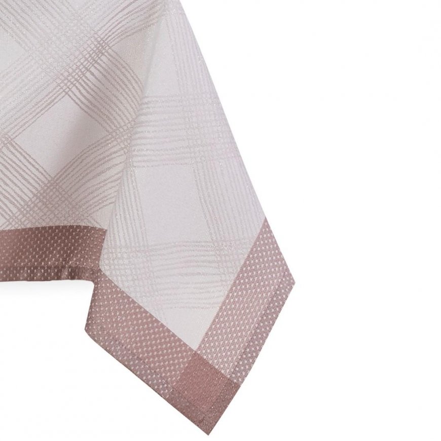 AmeliaHome Pink Tablecloth AH MILLUZA Pink 140X300 – 2
