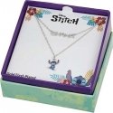 Disney „Stitch Lilo“ ir „Stitch“ dvigubi sidabriniai karoliai NS00059SRHL-17.CS (grandinė, pakabukas) Disney „Stitch Lilo“ ir „Stitch“ dvigubi sidabriniai karoliai NS00059SRHL-17.CS (grandinė, pakabukas)