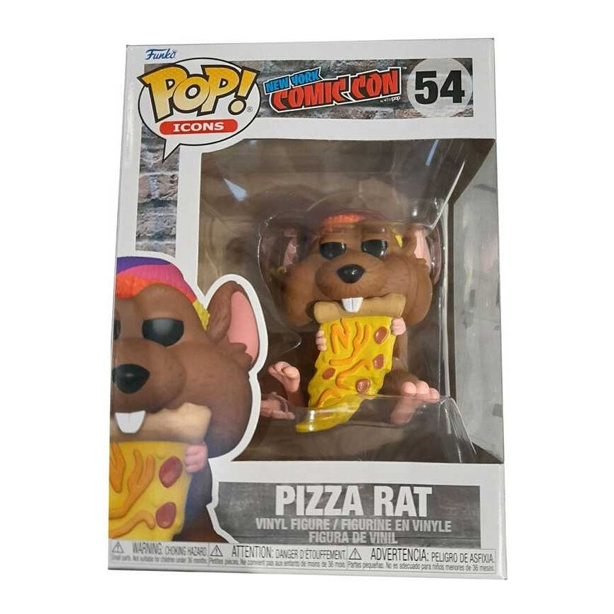 Funko POP figure New York Comiccon Pizza Rat
